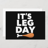 Het is een Beenendag Funny Turkey Thanksgiving Kaart (Voorkant / Achterkant)