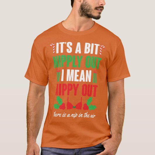 Het is een beetje fris buiten vriend t-shirt (Voorkant)