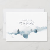 Het is een beetje rustig kerstfeest. (Achterkant)