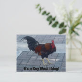 Het is een belangrijk West-ding. Briefkaart (Staand voorkant)