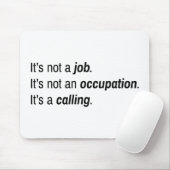 Het is een bellende Mousepad. Muismat (Met muis)