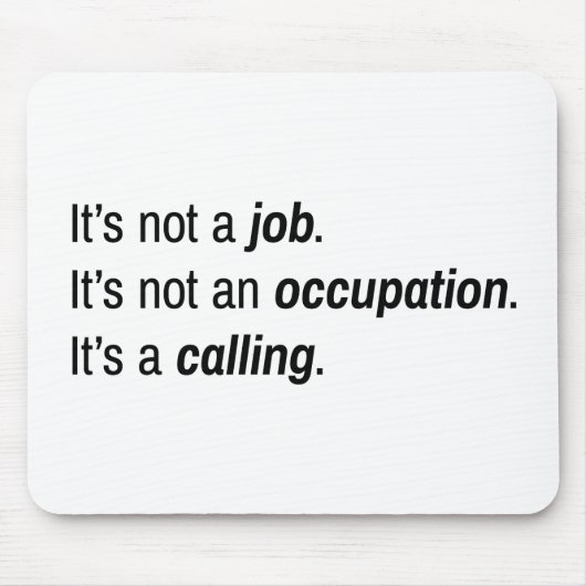 Het is een bellende Mousepad. Muismat (Voorkant)