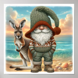 Het is een beste vriend van een Gnome Poster