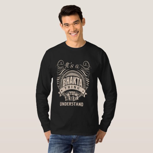 Het is een BHAKTA-ding T-shirt (Voorkant volledig)