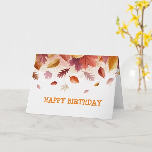 HET IS EEN BIRTHDAAG MET EEN KOOLVERRASSING BINNEN KAART (Gele Bloem)