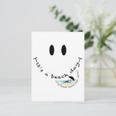 Het is een bloeidag - Long Beach Island, New Jerse Briefkaart (Staand voorkant)