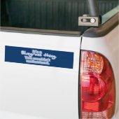 Het is een Bluegrass-ding. Je begrijpt het niet. Bumpersticker (Op Truck)
