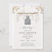 Het is een Boheemse Boheemse Kweek Baby shower Kaart (Voorkant)