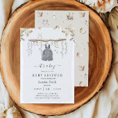 Het is een Boheemse Boheemse Kweek Baby shower Kaart