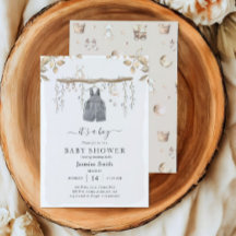 Het is een Boheemse Boheemse Kweek Baby shower