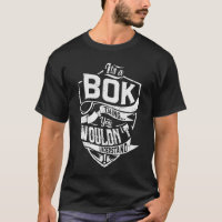 Het is een BOK ding, je zou het niet begrijpen