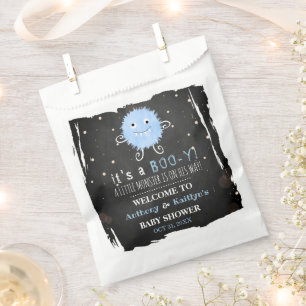 Het is een Boo-y! Little Monster Halloween Baby sh Bedankzakje