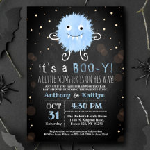 Het is een Boo-y! Little Monster Halloween Baby sh