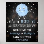 Het is een Boo-y! Little Monster Halloween Baby sh Poster (Voorkant)