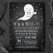 Het is een Boo-y! Little Spirit Halloween Baby sho Kaart