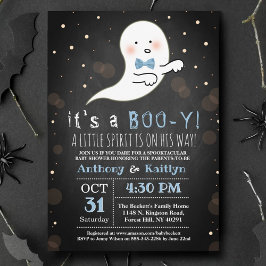 Het is een Boo-y! Little Spirit Halloween Baby sho Kaart