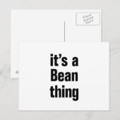 het is een boon briefkaart (Voorkant / Achterkant)