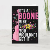 Het Is Een Boone Sfeer Je Zult Het Niet Snappen  Kaart (Voorkant)