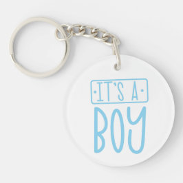 Het is een Boy Acrylic Sleutelhanger