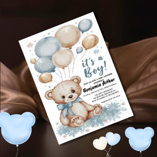 Het is een Boy Baby Boy Shower Kaart
