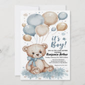 Het is een Boy Baby Boy Shower Kaart (Voorkant)