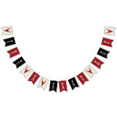 Het is een Boy Baby shower Banner, Deer Vlaggetjes (Alle)