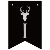 Het is een Boy Baby shower Banner, Deer Vlaggetjes (Tweede vlag)