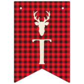 Het is een Boy Baby shower Banner, Deer Vlaggetjes (Derde vlag)