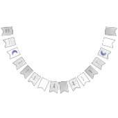 Het is een Boy Baby shower Flag Banner Moon & Star (Alle)