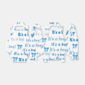 Het is een Boy Baby shower geschenkdoos Bedankdoosjes (Uitgevouwen)
