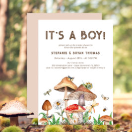 Het is een Boy Baby shower Invitation | grillige b Kaart