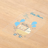 Het is een Boy Baby shower Invitation Kaart 21 Acryl Uitnodigingen (Laagn)
