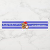 Het is een Boy Baseball Baby shower waterflesetike Waterfles Etiket (Enkel label)