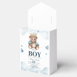 HET IS EEN BOY BEER BABY SHOWER BEDANKDOOSJES