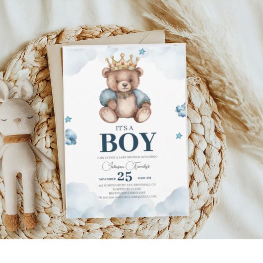 HET IS EEN BOY BEER BABY SHOWER KAART