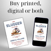 Het is een Boy Blue Baseball thema Baby shower Kaart