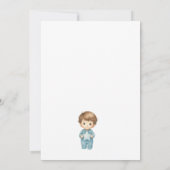 Het is een Boy Blue Mobile Wieg Baby Cot Baby show Kaart (Achterkant)