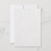 Het is een Boy Blue Polka Dot Baby Shower Uitnodig Kaart (Achterkant)