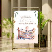 Het is een Boy Boho Bassinet Baby shower
