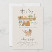 Het is een Boy Boho Nursery Schattige Baby shower Kaart (Voorkant)