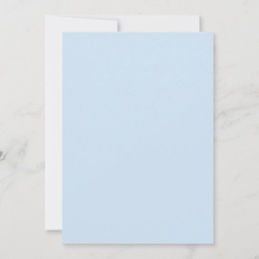 Het is een Boy Bow Baby shower Kaart (Achterkant)