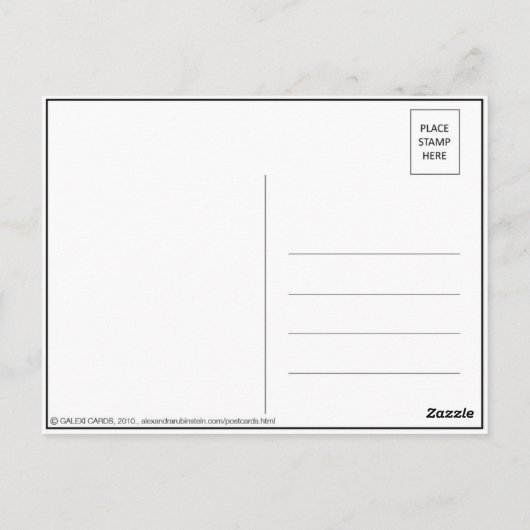 HET IS EEN BOY BRIEFKAART (Achterkant)