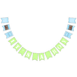 Het is een Boy Bunting Banner