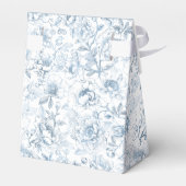 Het is een Boy Chinoiserie Baby shower Favoriet Bo Bedankdoosjes (Achterkant)