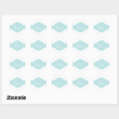 Het is een Boy Cupcake Topper/Sticker Ronde Sticker (Vel)