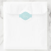 Het is een Boy Cupcake Topper/Sticker Ronde Sticker (Tas)