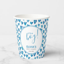 Het is een Boy Cute hart baby shower