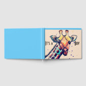 Het is een Boy Giraffe gastenboek (Volledig)