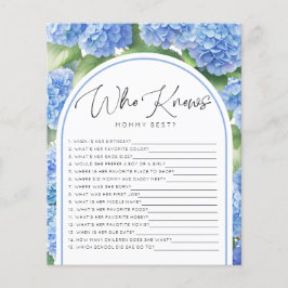 Het is een Boy Hydrangea die mama Baby Games kent