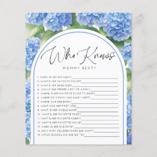 Het is een Boy Hydrangea die mama Baby Games kent